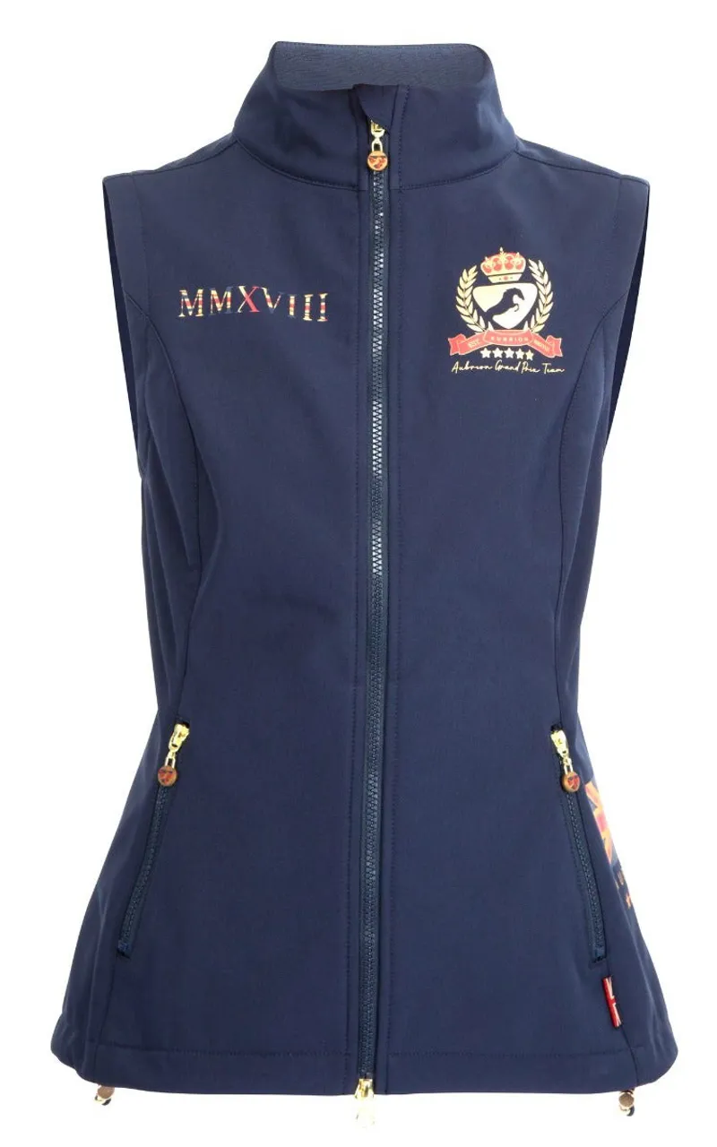 Aubrion Team Softshell Gilet Ladies in Navy